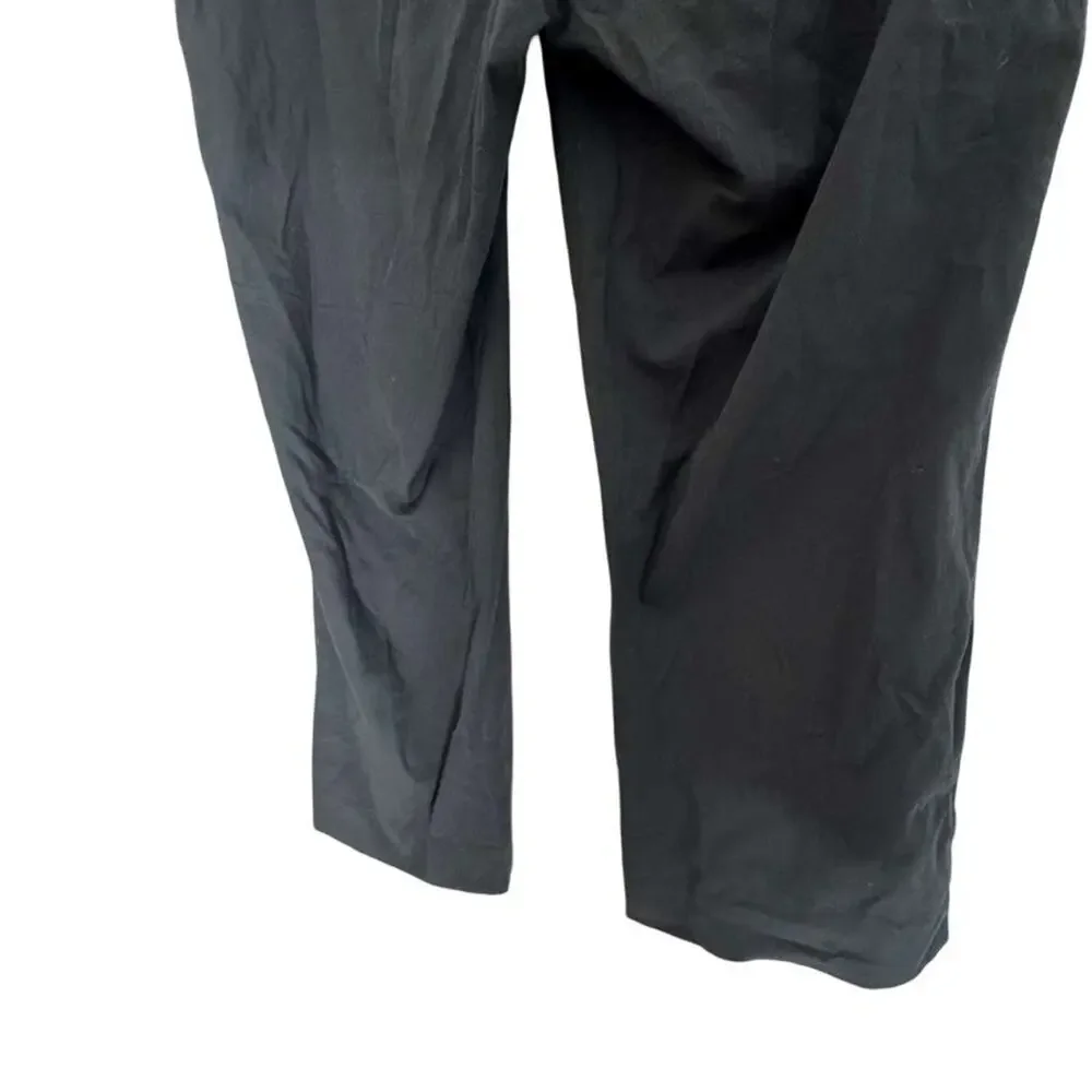J Crew Kallie Pants Womens Stretch Black Ankle Dress Carer Straight Leg sz 18
